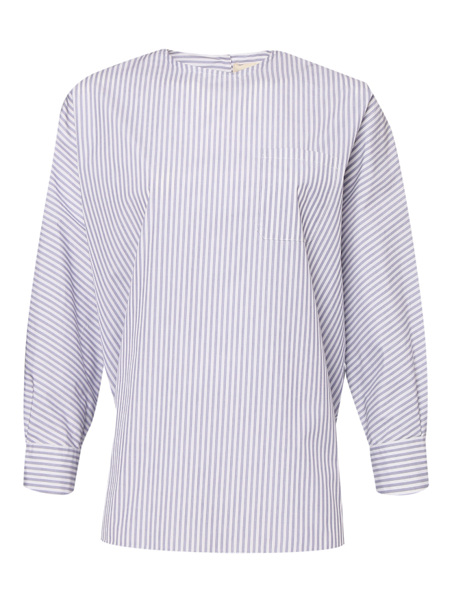 Weekend Max Mara Блуза из хлопка в полоску