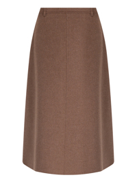 Max Mara Однотонная шерстяная юбка