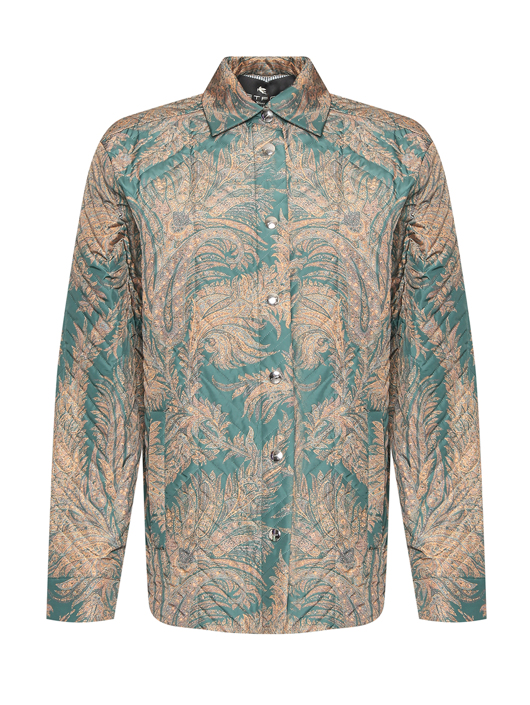 Etro Стеганая куртка с узором
