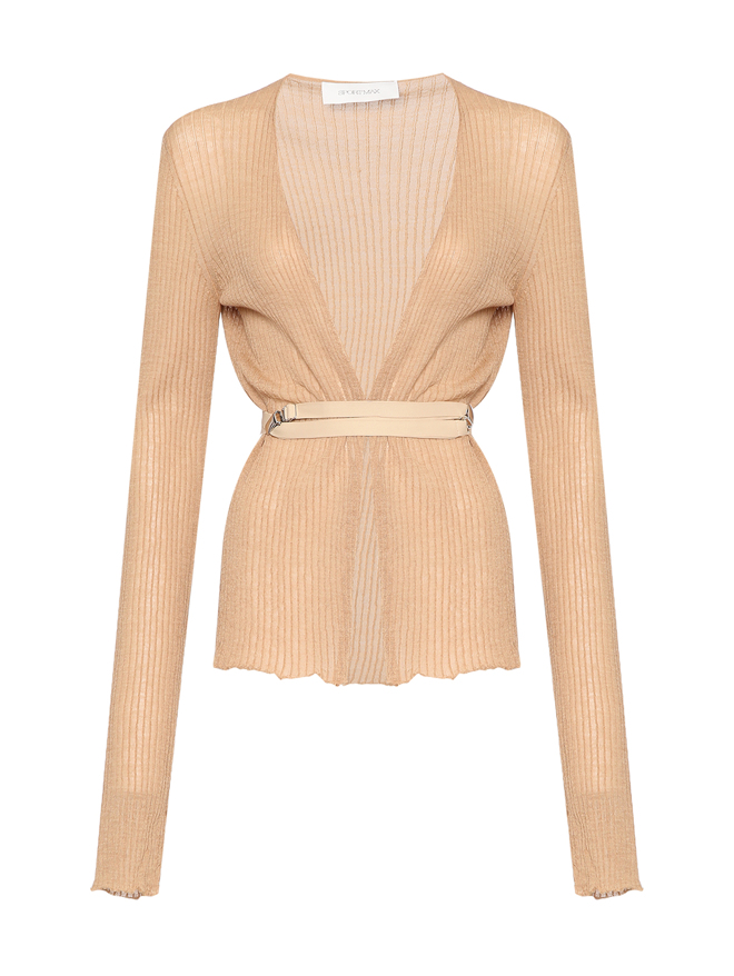 Sportmax Кардиган из смешанной шерсти