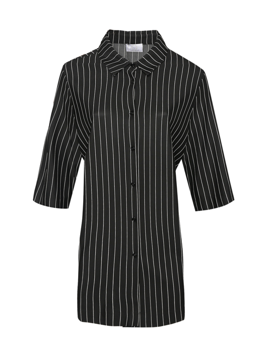 Marina Rinaldi Блуза с узором полоска