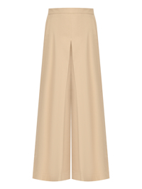 Weekend Max Mara Широкие брюки из хлопка с разрезами