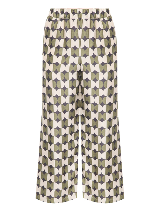 Weekend Max Mara Брюки на резинке с узором