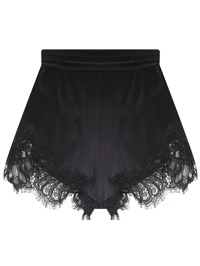 Ermanno Scervino Шорты из шелка на резинке