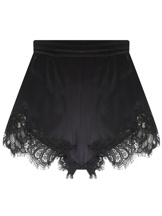 Ermanno Scervino Шорты из шелка на резинке