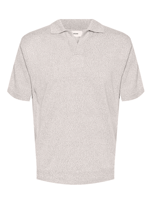 LARDINI Трикотажное поло из льна