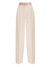 Max Mara Брюки из шерсти с защипами