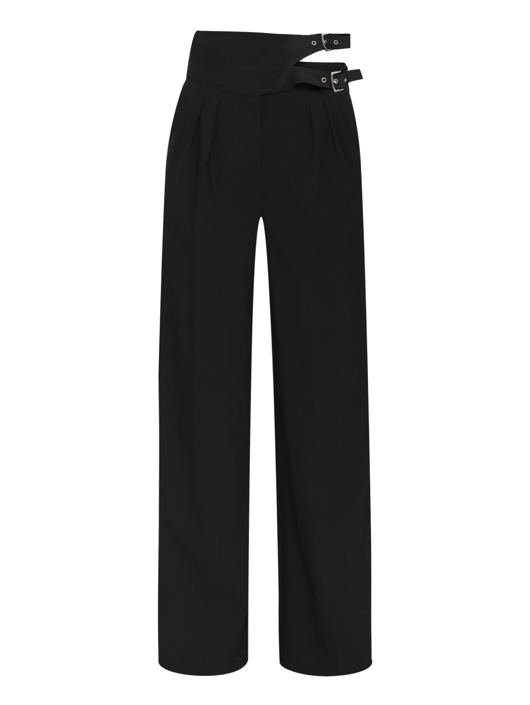 Alberta Ferretti Широкие брюки из шерсти