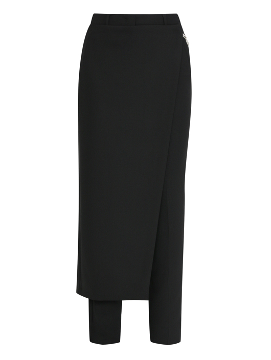Sportmax Брюки - юбка с поясом