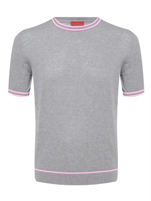Doriani Cashmere Джемпер с коротким рукавом из хлопка