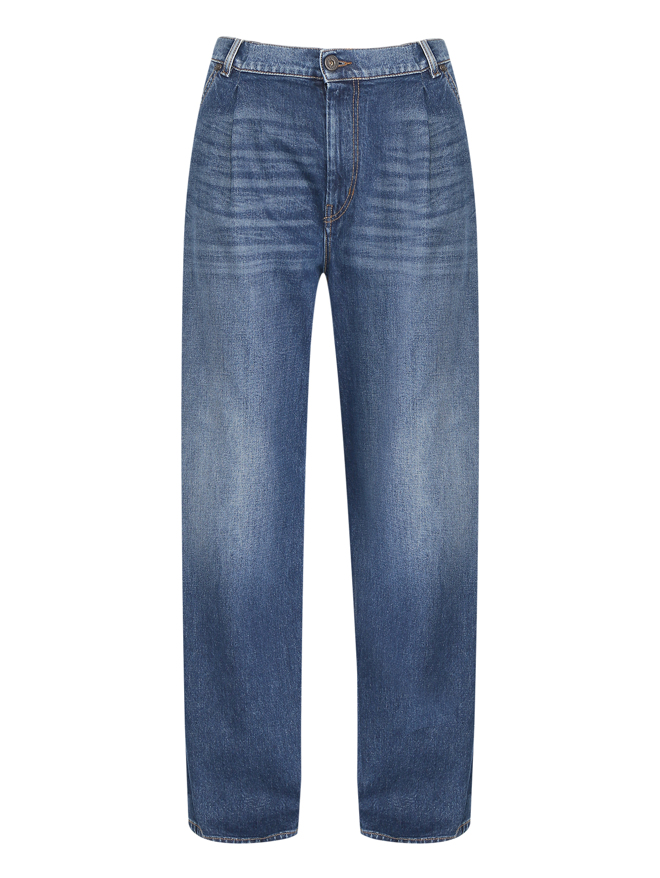 Weekend Max Mara Джинсы из хлопка с защипами