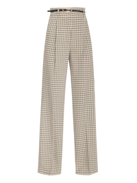 Max Mara Брюки из шерсти с поясом