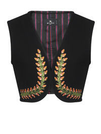 Etro Жилет с вышивкой