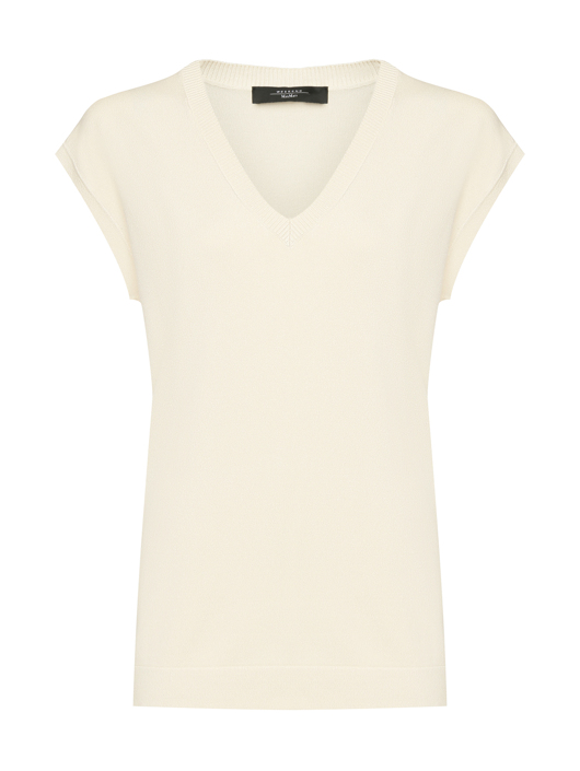 Weekend Max Mara Жилет трикотажный из смесовой вискозы