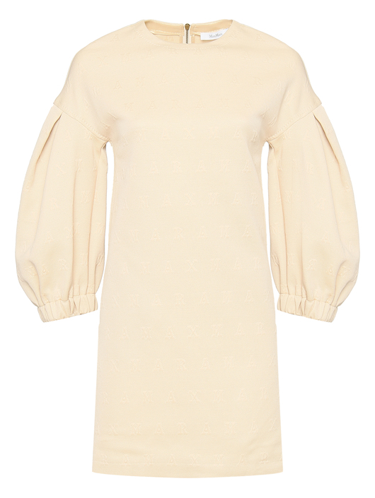 Max Mara Однотонное платье с логотипом