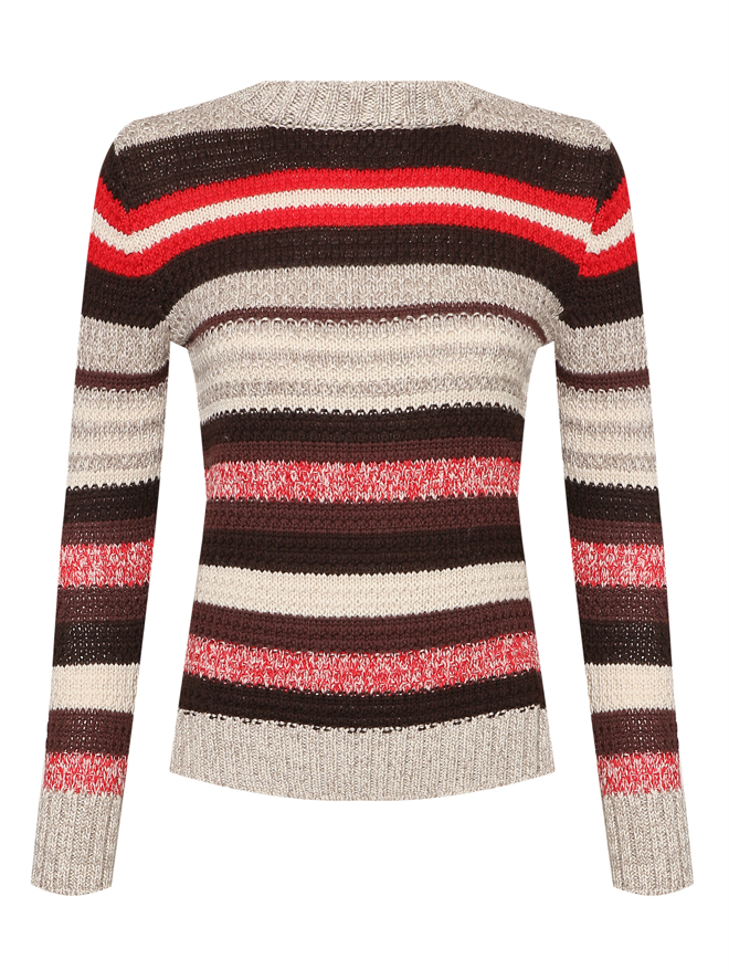 Weekend Max Mara Шерстяной джемпер в полоску
