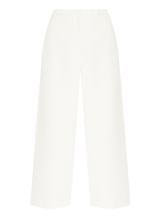 Max Mara Брюки прямого кроя из хлопка