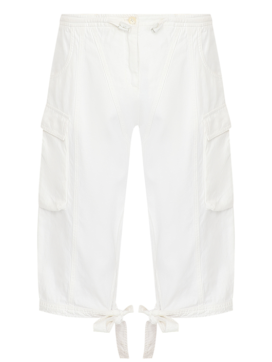Ermanno Scervino Бриджи из хлопка и льна