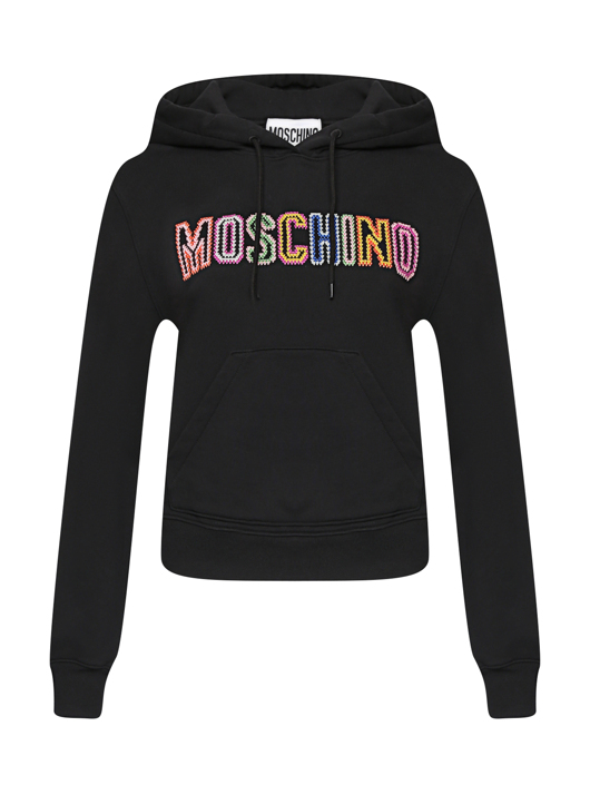 Moschino Толстовка из хлопка с логотипом
