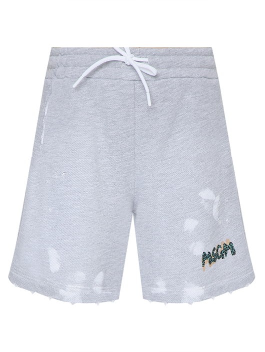 MSGM Шорты из хлопка с логотипом