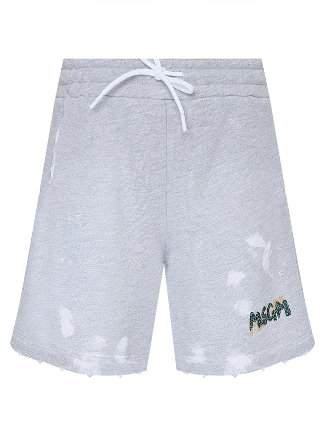MSGM Шорты из хлопка с логотипом