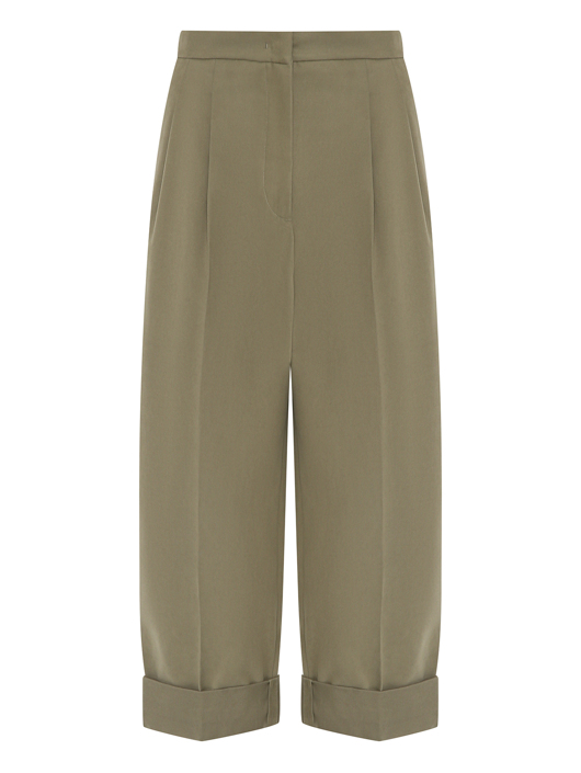 Weekend Max Mara Укороченные брюки с защипами