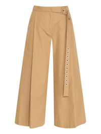 Max Mara Широкие брюки из хлопка
