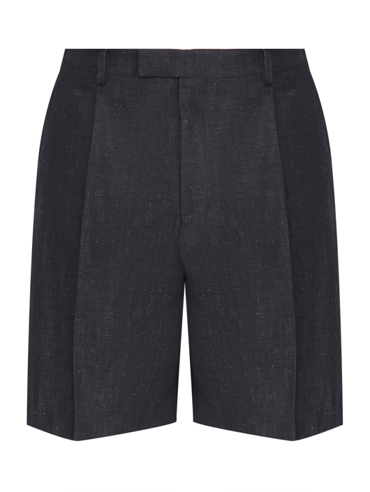 LARDINI Шорты однотонные из льна