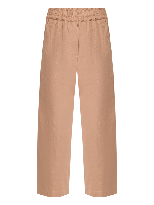 Weekend Max Mara Брюки из хлопка на резинке