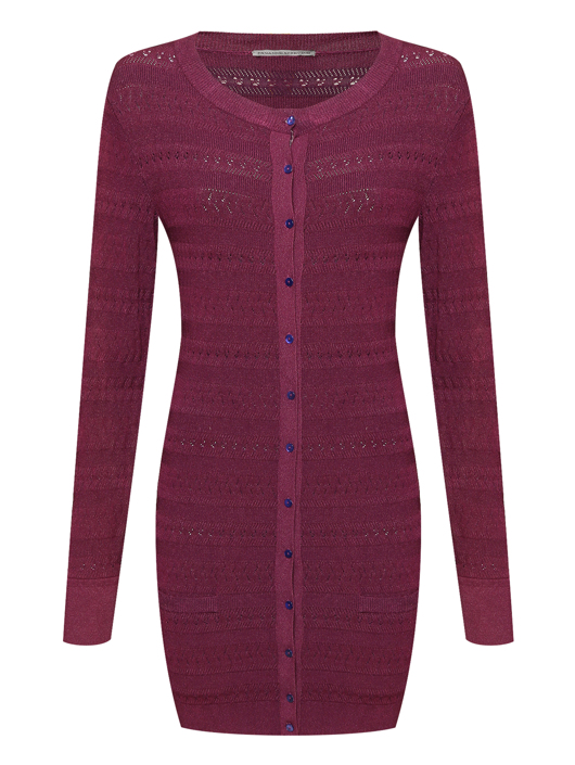 Ermanno Scervino Кардиган ажурной вязки