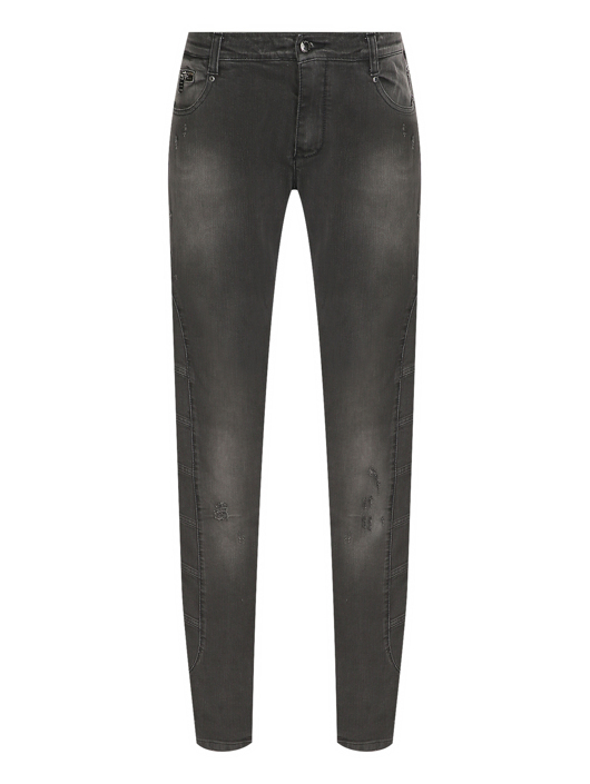 Ermanno Scervino Джинсы-скинни с потёртостями