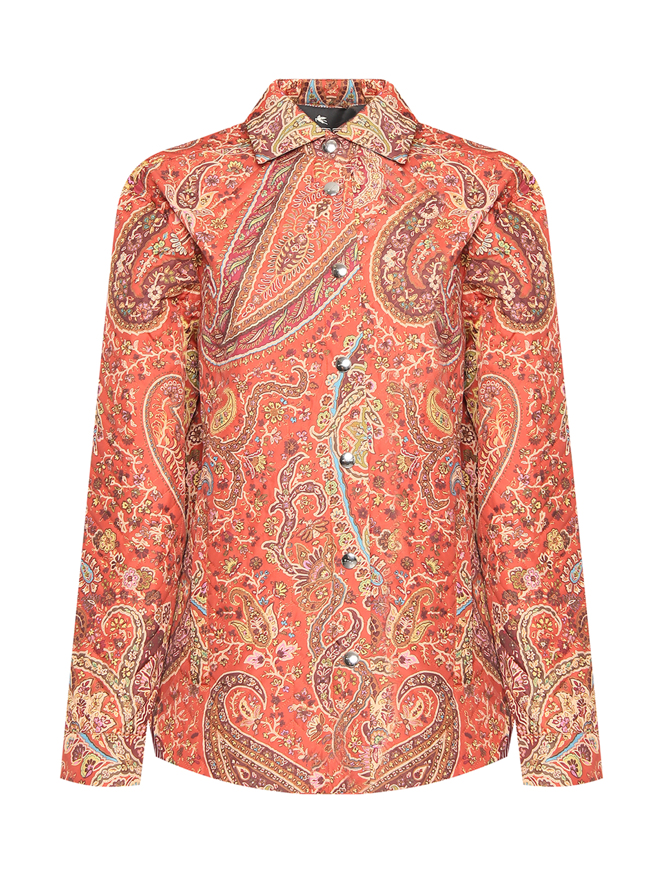 Etro Стеганая куртка с узором