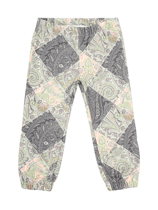 Etro Брюки из хлопка с узором