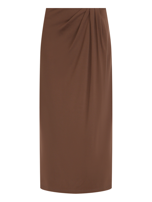 Weekend Max Mara Трикотажная юбка с драпировкой