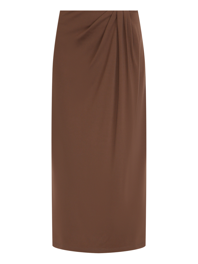 Weekend Max Mara Трикотажная юбка с драпировкой