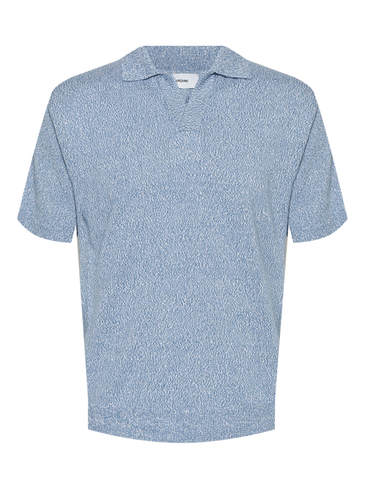 LARDINI Трикотажное поло из льна
