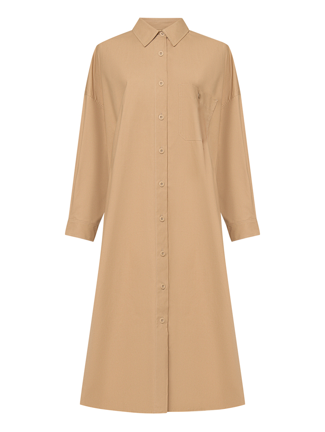 Weekend Max Mara Платье из хлопка свободного кроя