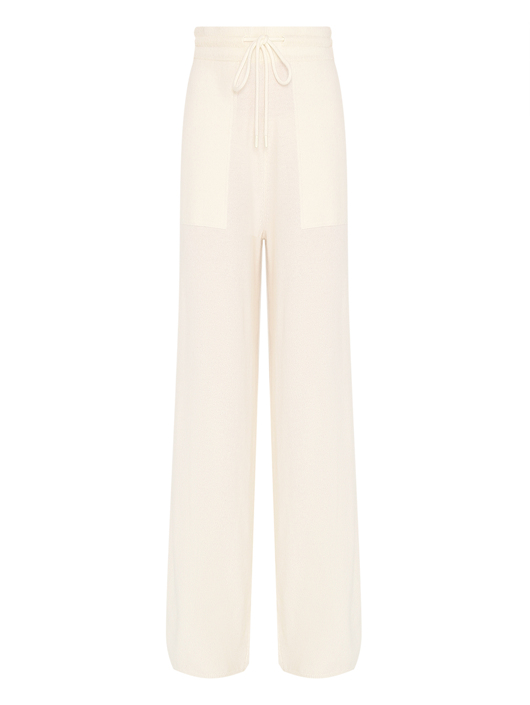 Max Mara Брюки на резинке из шерсти и кашемира