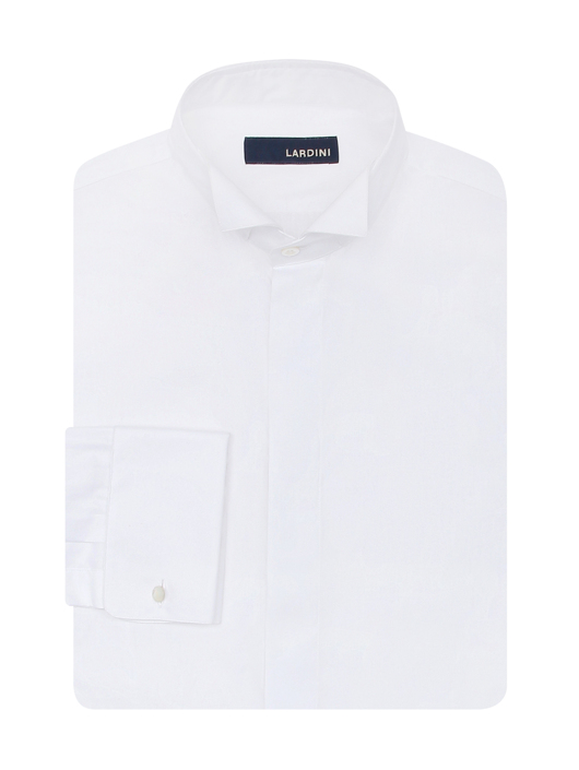 LARDINI Рубашка из хлопка под запонки