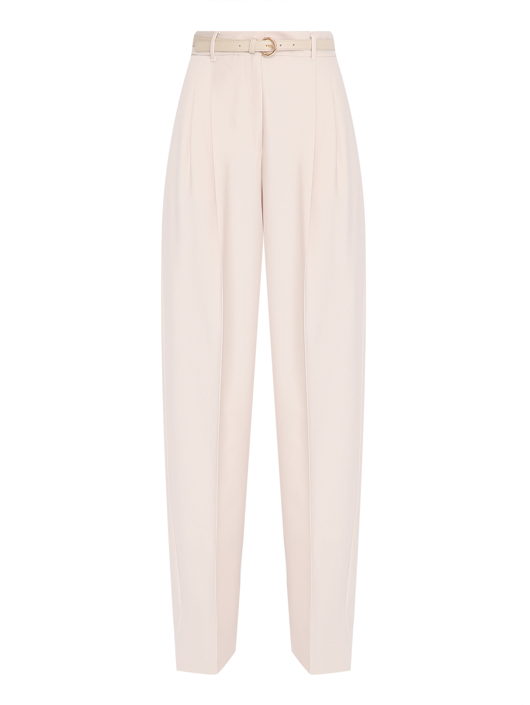 Max Mara Брюки из шерсти с защипами