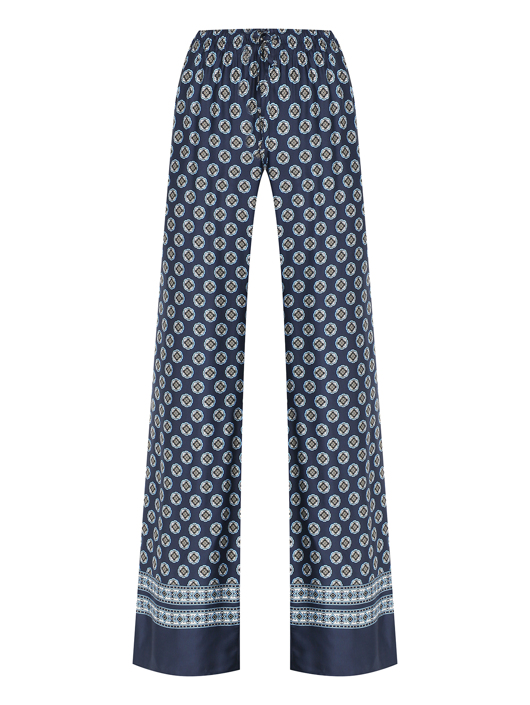 Ermanno Firenze Брюки из вискозы с узором
