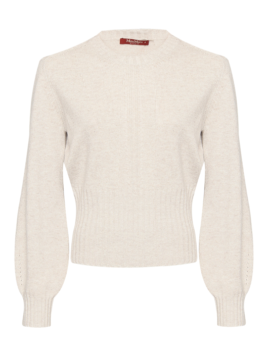 Max Mara Трикотажный джемпер из шерсти