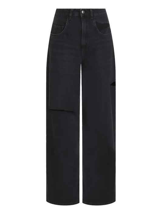 Icon Denim La Широкие джинсы с разрезами
