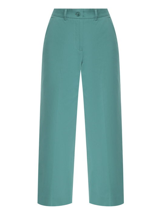 Weekend Max Mara Укороченные брюки из хлопка