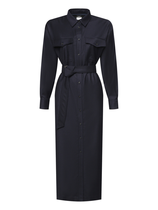 Weekend Max Mara Платье из шерсти с карманами