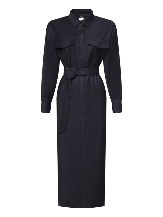 Weekend Max Mara Платье из шерсти с карманами
