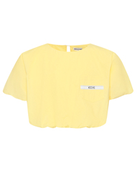 Moschino Блуза из хлопка с карманом