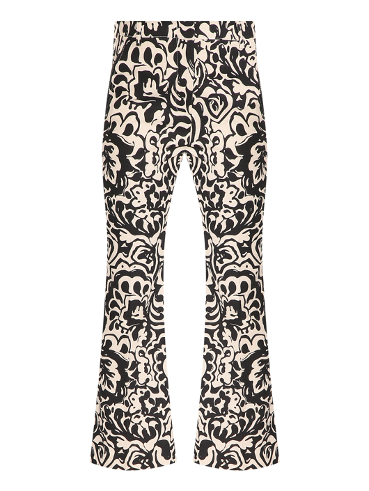 Weekend Max Mara Брюки из хлопка с узором