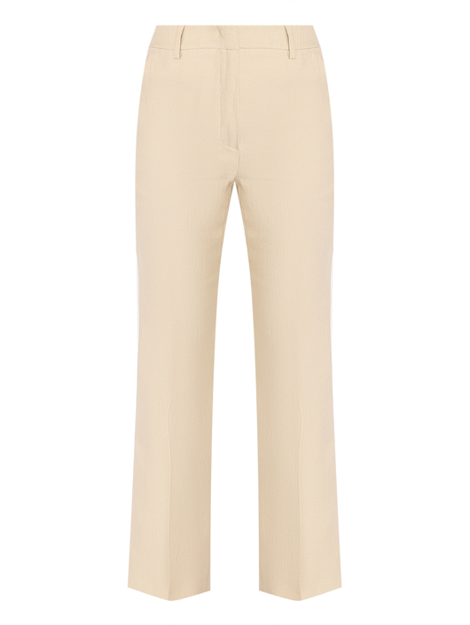 Weekend Max Mara Брюки из смешанного хлопка