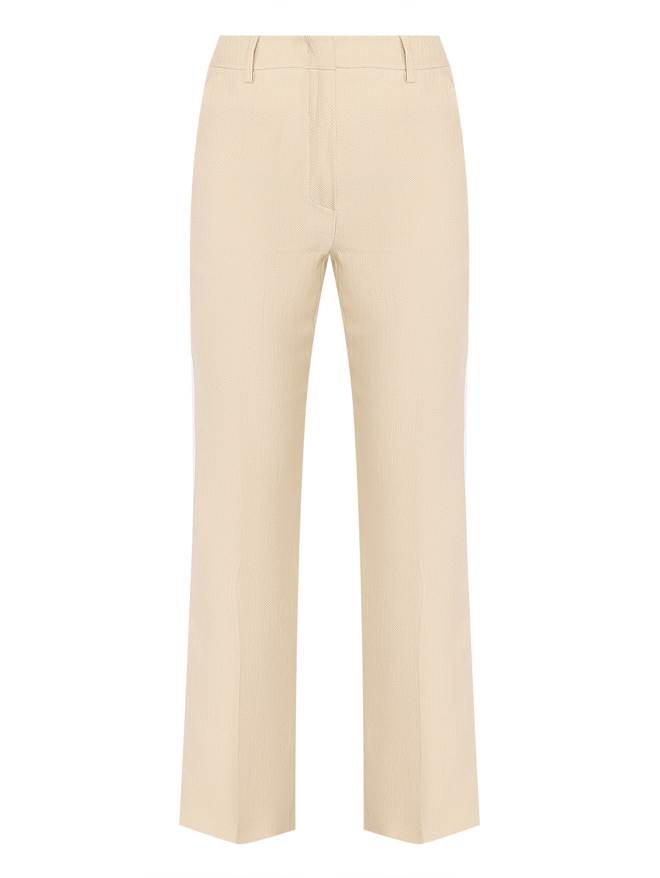 Weekend Max Mara Брюки из смешанного хлопка